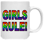 "Girls Rule!" Mug