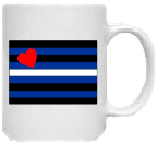 Mug Leather Pride Flag