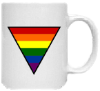 Rainbow Triangle Mug